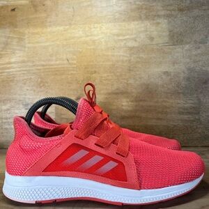Adidas Edge Lux Bounce Womens Size 7.5 Training Shoes Sneakers Bright Orange